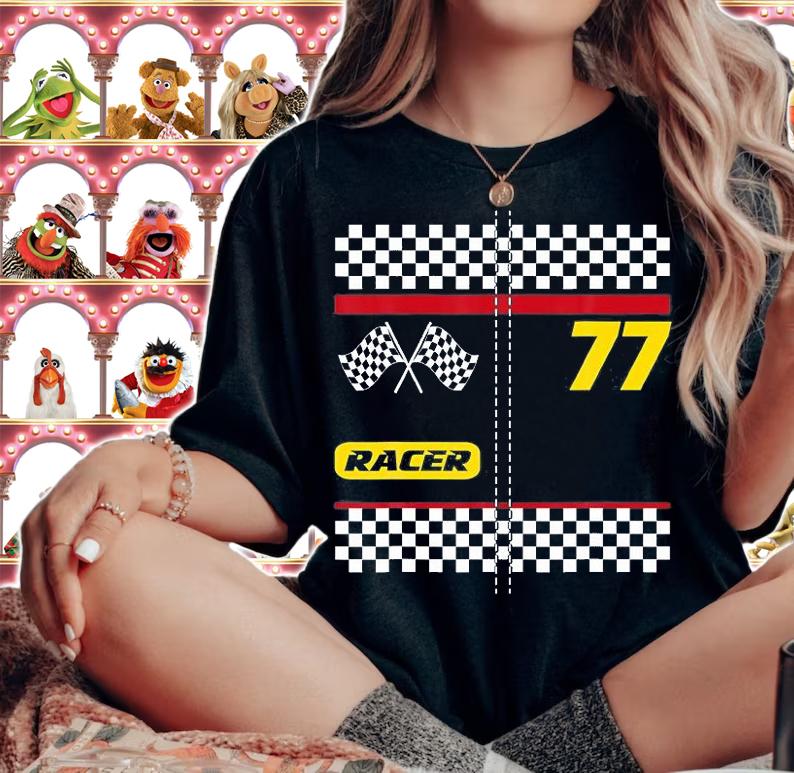 77 Race Car Driver Costume For Halloween Boys Mens T-Shirt woman shirt