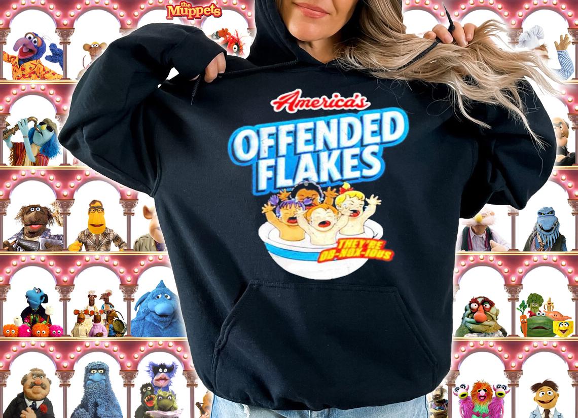 America's Offended Flakes they're ob nox ious shirt hoodie