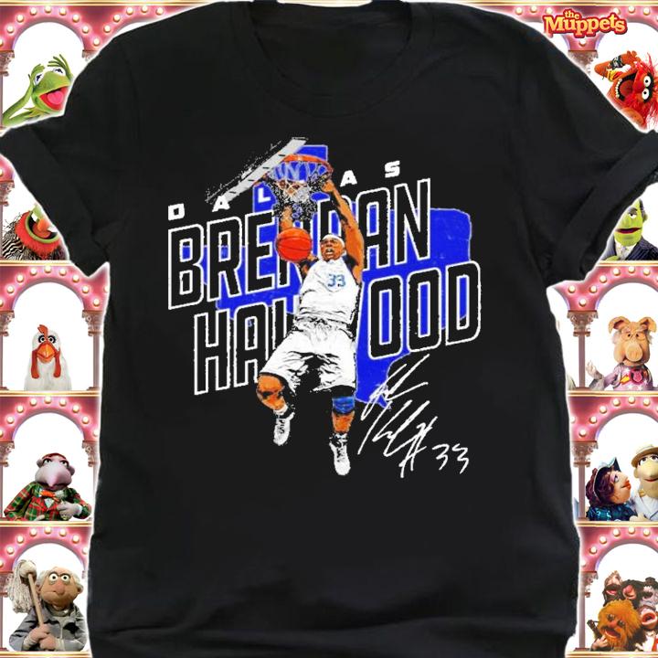 Brendan Haywood Dallas Throwbacks signature shirt