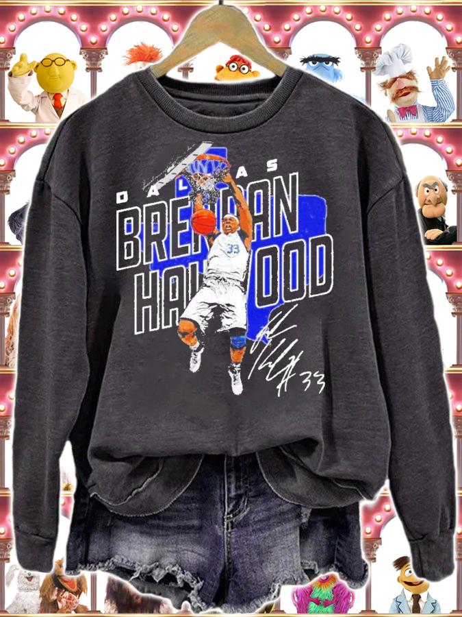 Brendan Haywood Dallas Throwbacks signature shirt