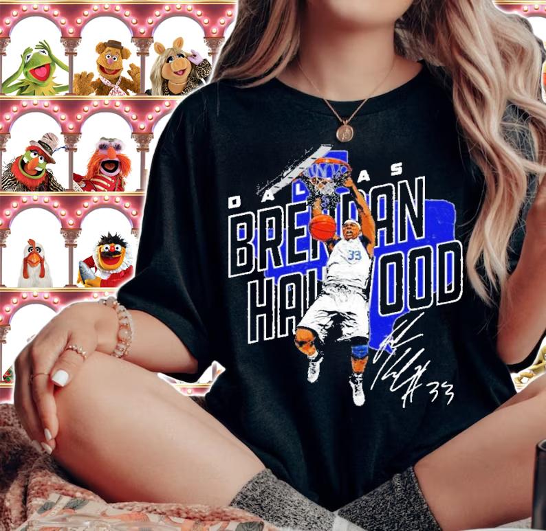 Brendan Haywood Dallas Throwbacks signature shirt
