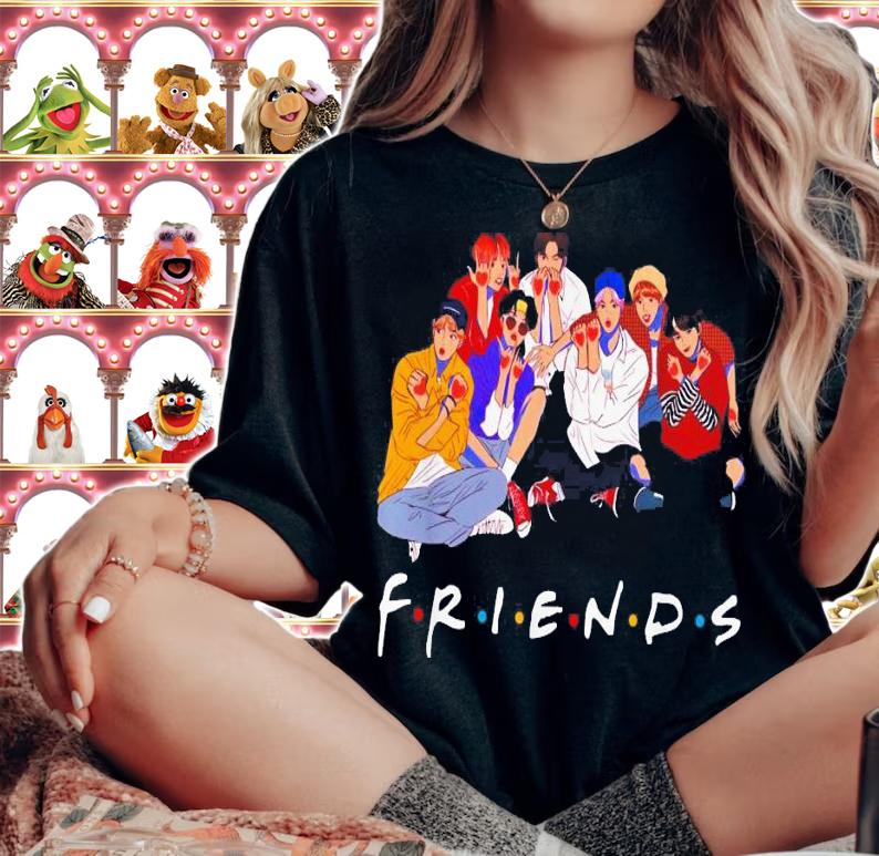 Bts Friends Tv Show t-shirt