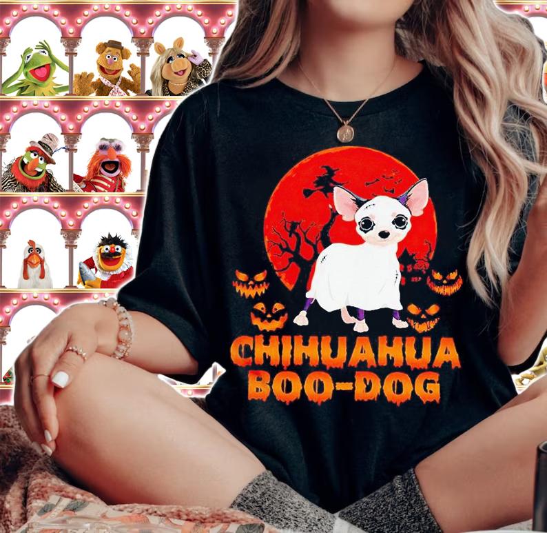 Chihuahua boo Dog Halloween T-shirt