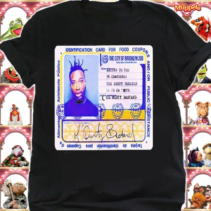 Driver license Ol dirty bastard T-shirt shirt