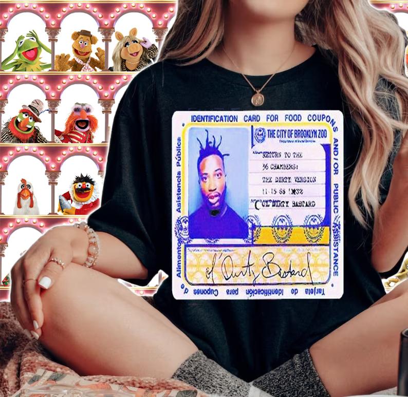 Driver license Ol dirty bastard T-shirt woman shirt