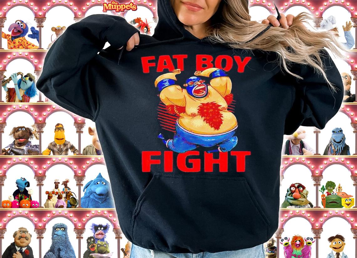 Gibbon fat Boy fight Vintage T-shirt hoodie