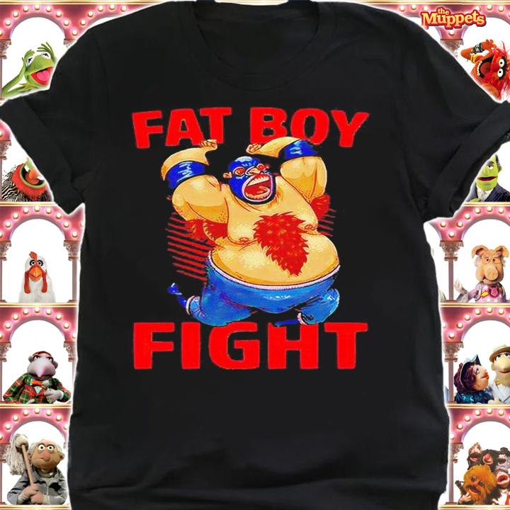 Gibbon fat Boy fight Vintage T-shirt shirt