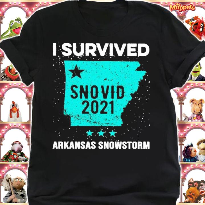 I survived snovid 2021 Arkansas snowstorm shirt shirt