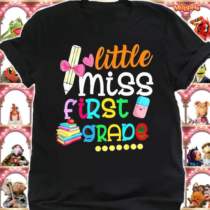 Little miss first grade school T-shirt shirt