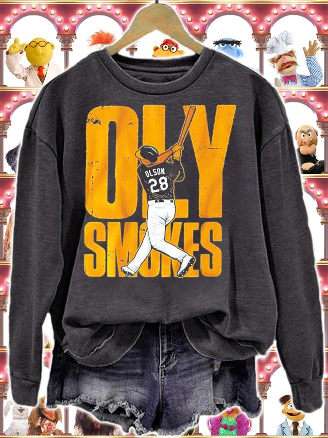 Matt Olson Oly Smokes shirt