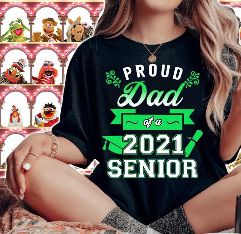 Proud Dad of a 2021 Senior shirt woman shirt