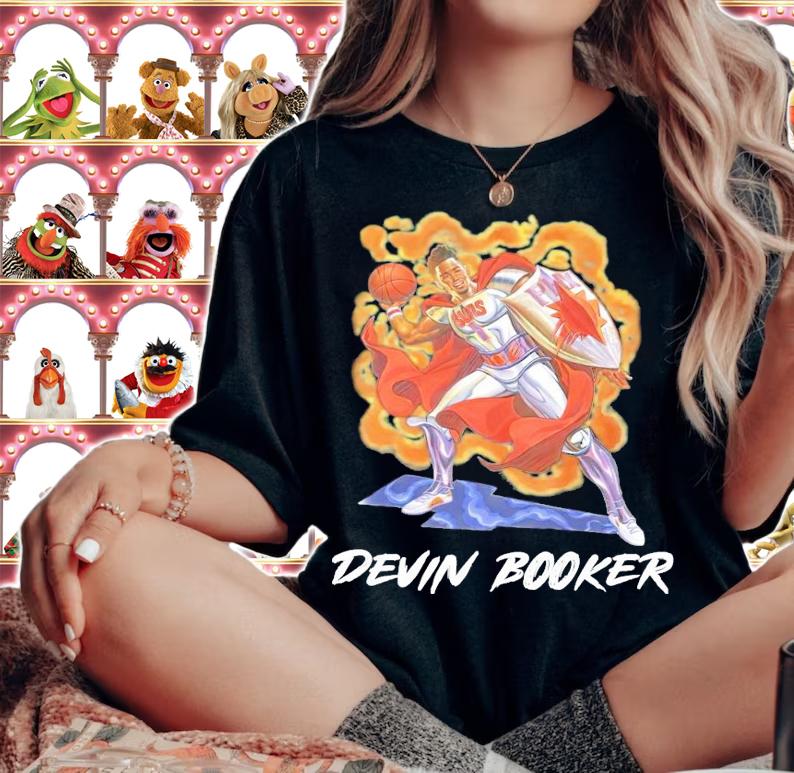 Superhero Devin Booker Phoenix Suns shirt woman shirt