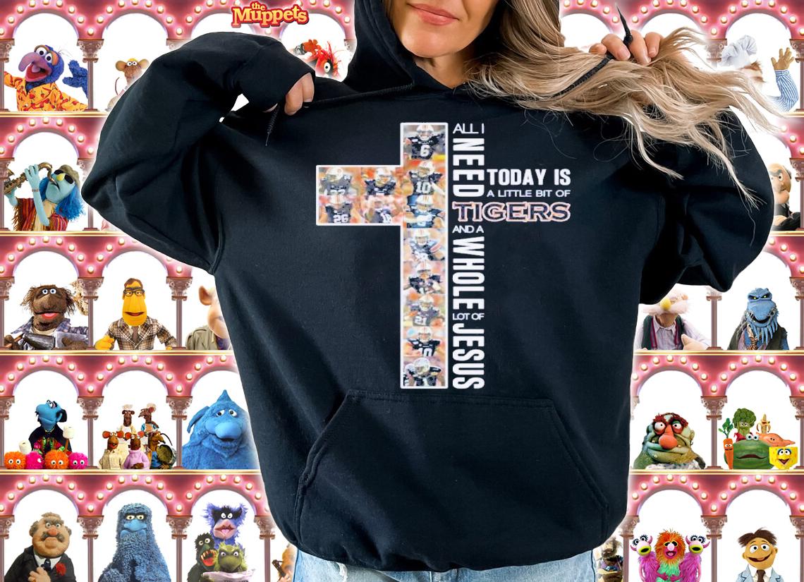 All I need today is a little bit of Auburn Tigers and a whole lot of Jesus shirt hoodie