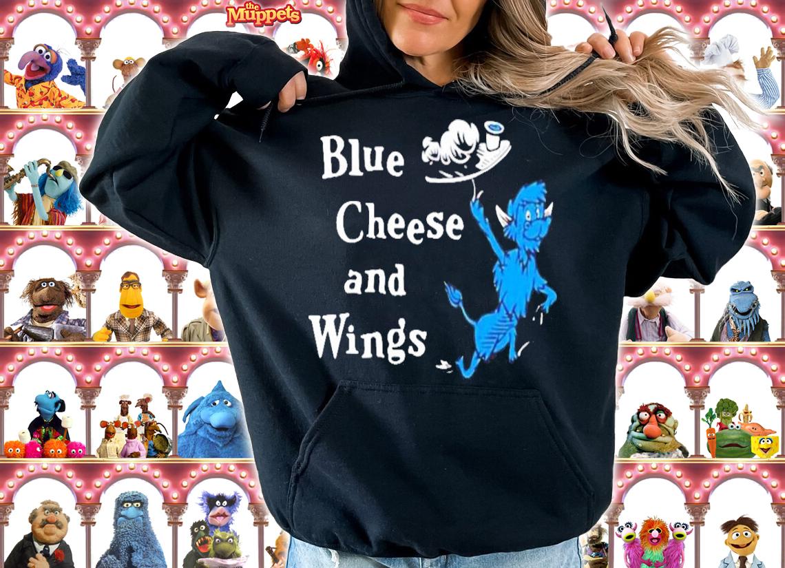 Hall of fame blue cheese and wings shirt hoodie
