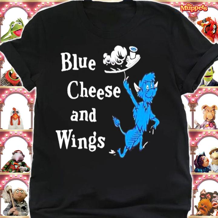 Hall of fame blue cheese and wings shirt shirt