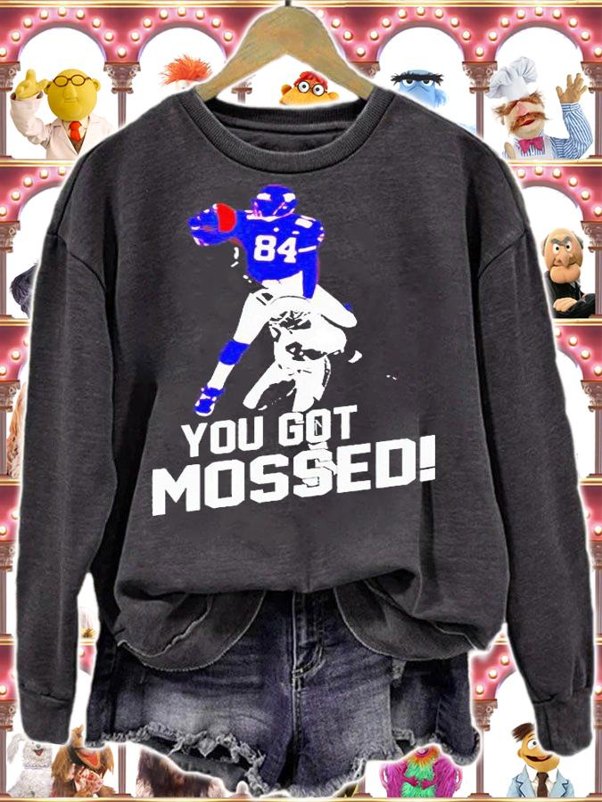 Randy Moss over Charles Woodson you got mossed T-shirt
