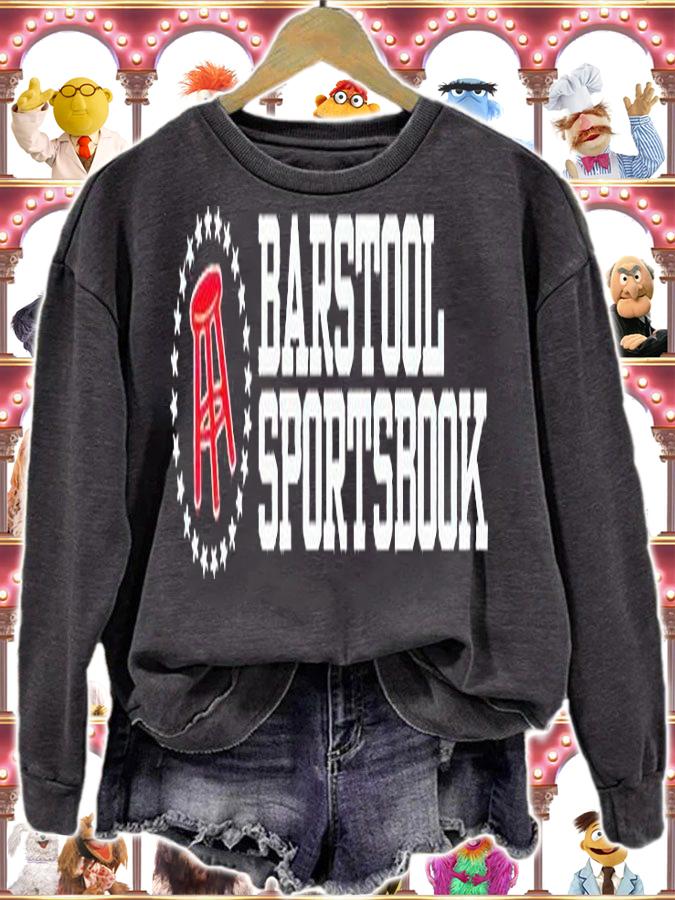 Barstool Sportsbook logo T-shirt sweatshirt