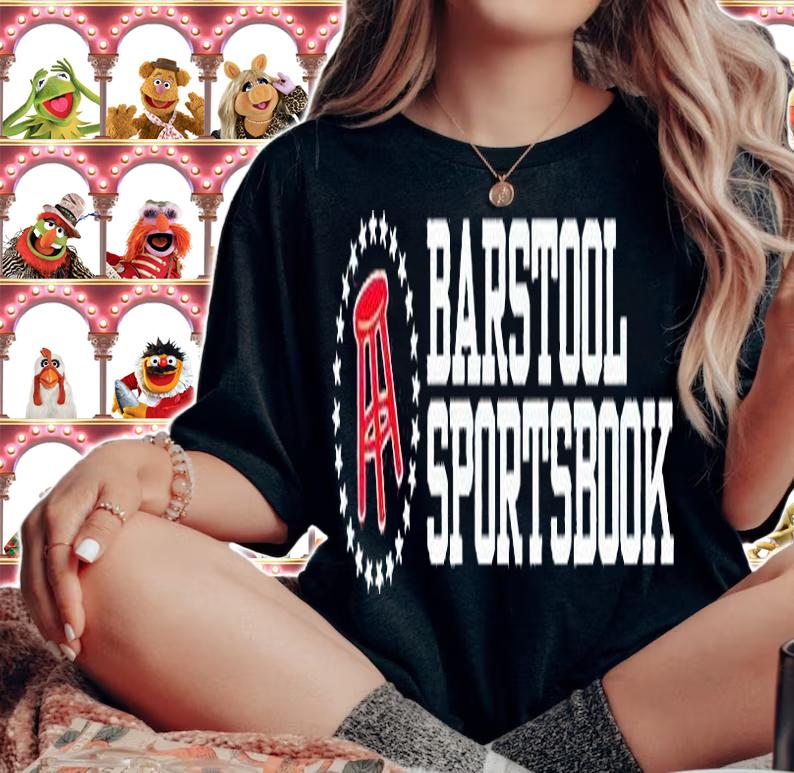 Barstool Sportsbook logo T-shirt woman shirt