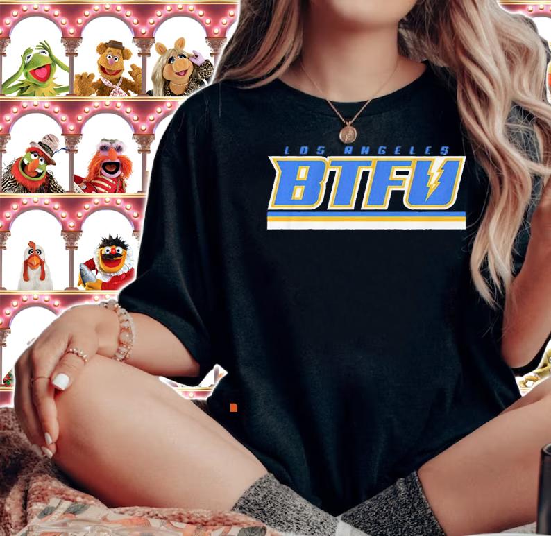 Los Angeles football BTFU shirt woman shirt