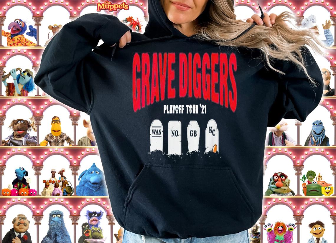 Tampa Bay gravediggers playoff tour 2021 was no GB KC shirt hoodie