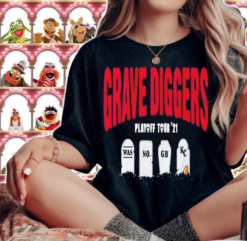 Tampa Bay gravediggers playoff tour 2021 was no GB KC shirt woman shirt