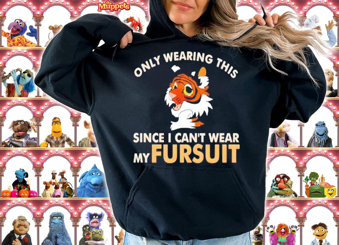Only wearing this since I can't wear my fursuit shirt hoodie