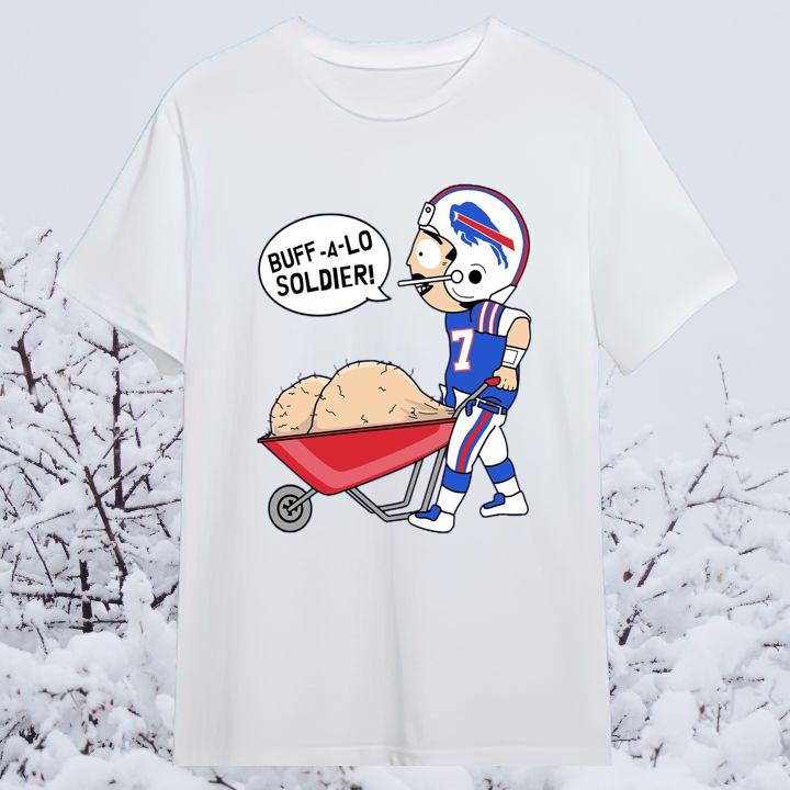The South Park Buff-A-Lo Soldier Buffalo Bills T-Shirt