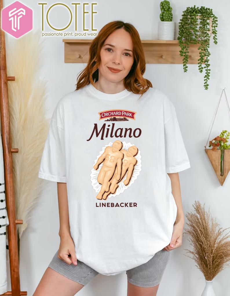Orchard Park Milano Cookies Linebacker Buffalo Bills Matt Milano T-Shirt