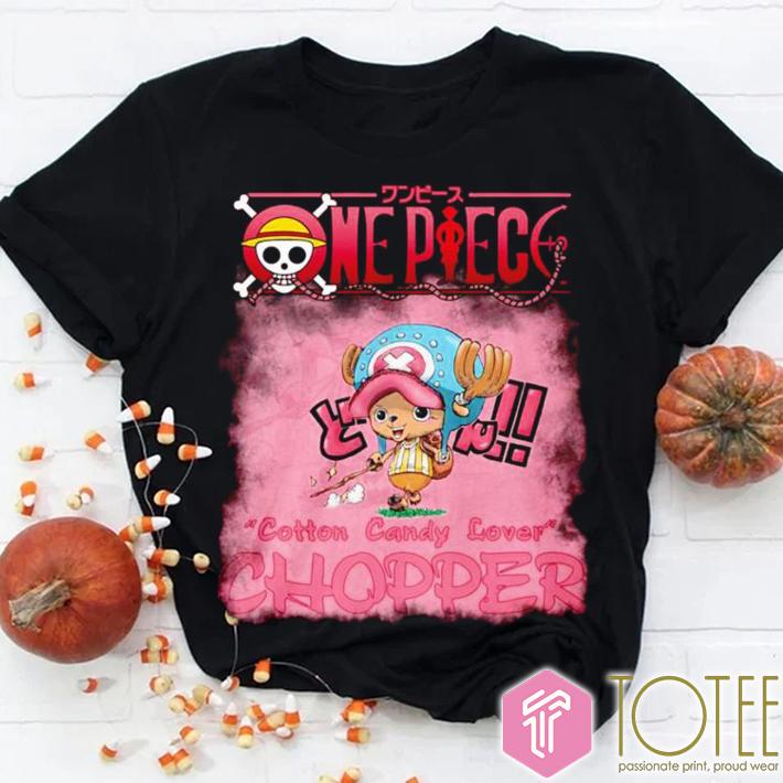 One Piece Cotton Candy Lover Chopper Cute Anime T-Shirt