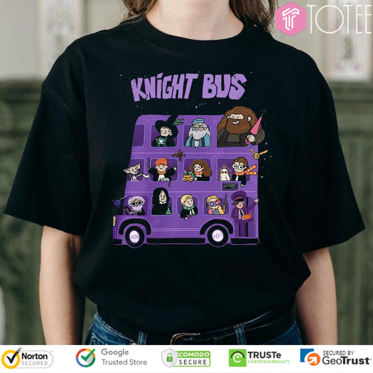 Harry Potter Characters Knight Bus T-Shirt