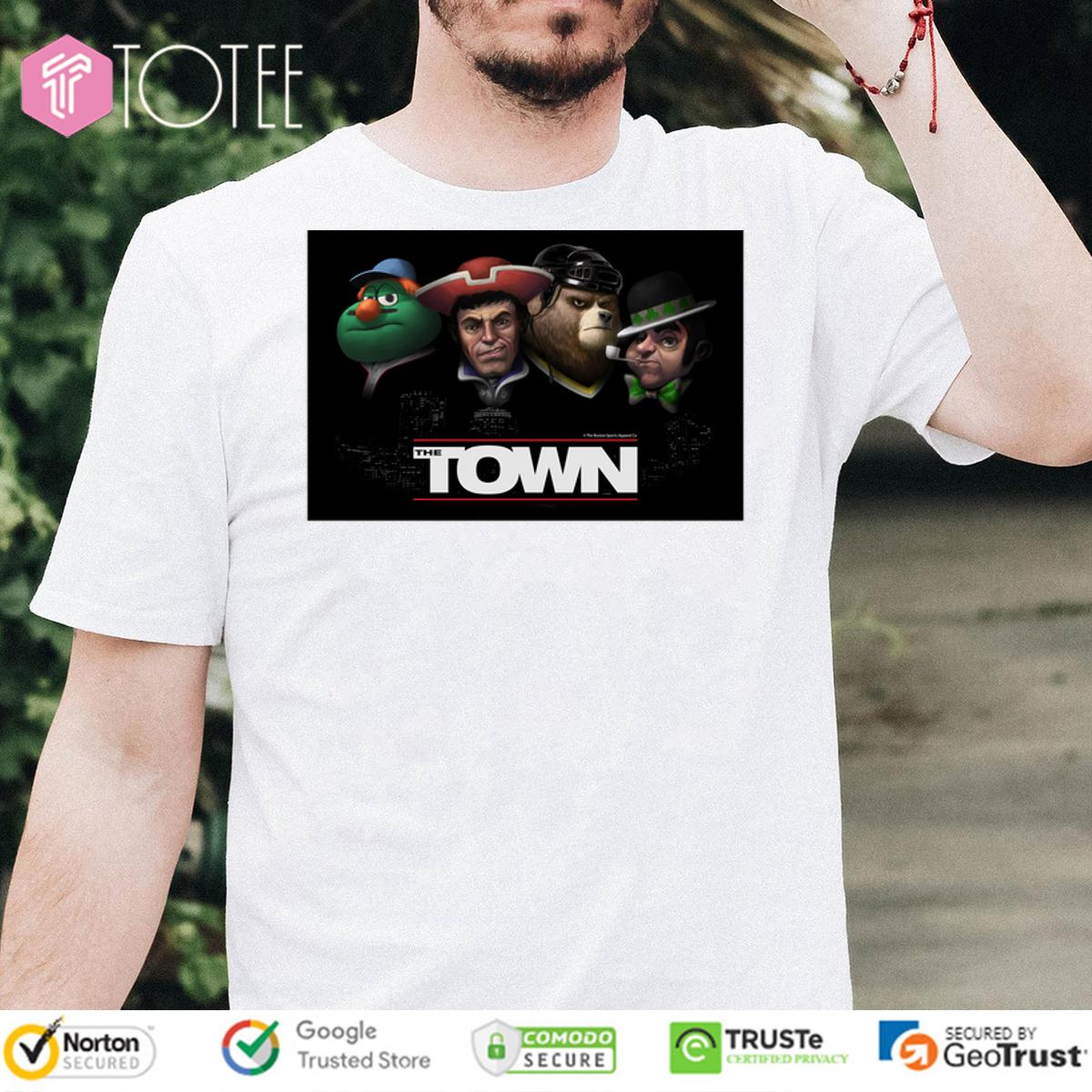 The Town Boston Sports Mascot Skyline Shirt 
