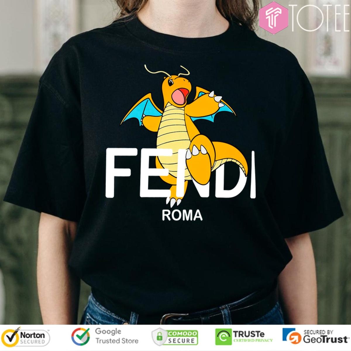 Dragonite Fendi Roma Palazzo T-shirt