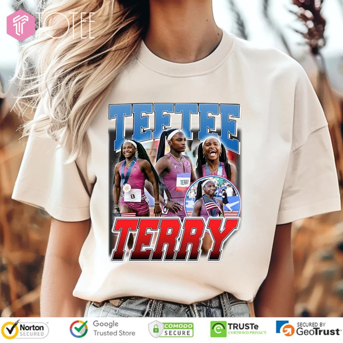 Teetee Terry Olympic In Paris Vintage T-shirt