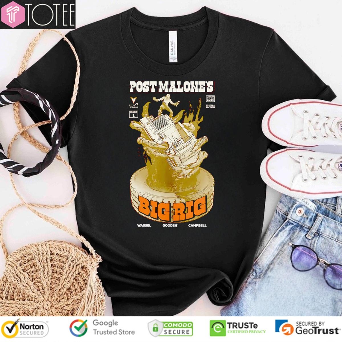 Big Rig Fcbd 2025 Post Malone Wassel Gooden Campbell T-shirt