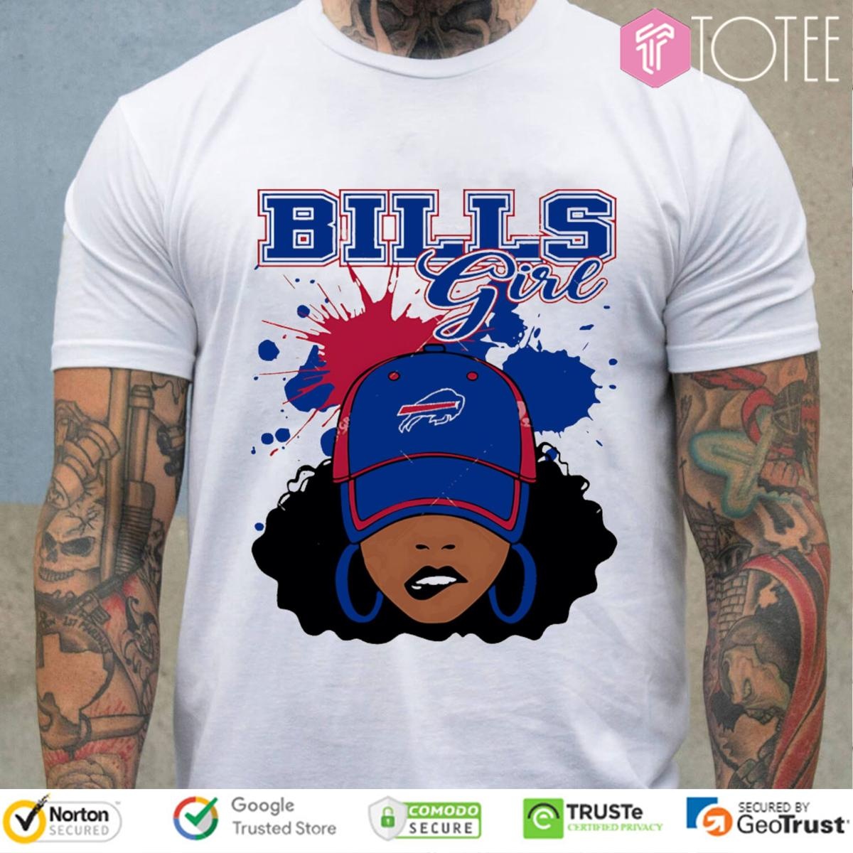 Buffalo Bills African Girl T-shirt