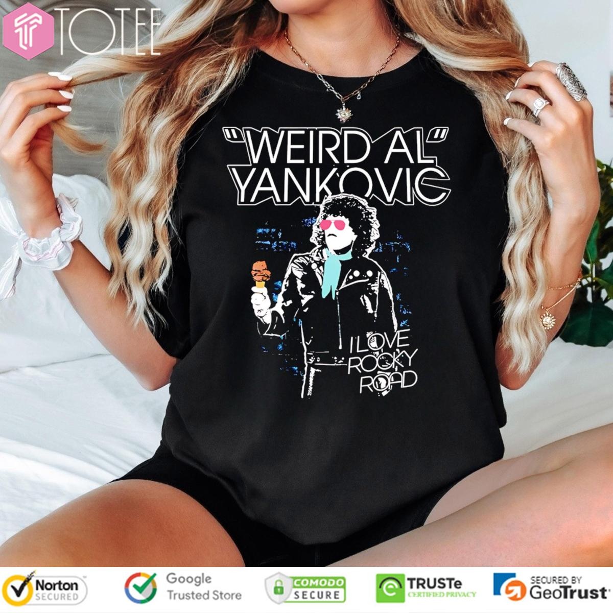 I Love Rocky Road Weird Al Yankovic T-shirt